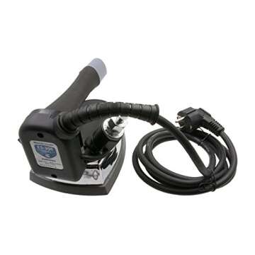 Gravity- Feed Steam Iron ~ Silver star ES-300