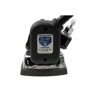 Gravity- Feed Steam Iron ~ Silver star ES-300