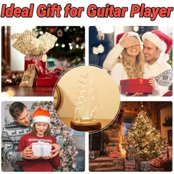 Light Up Guitar Pick Holder – Unique Gift for Guitar Lovers