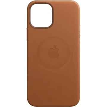 Apple iPhone 12 MagSafe Leather Case Saddle Brown