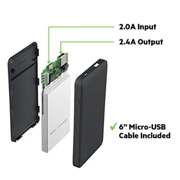 Belkin Pocket Power 10,000mAh Portable Charger Pink