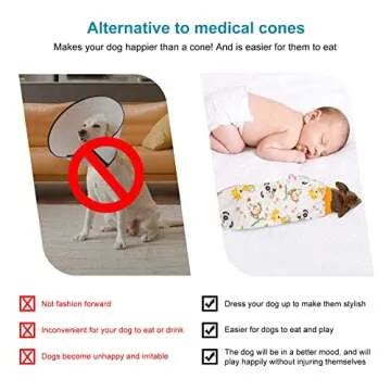 LovinPet American Pitbull Pajamas - Pet Anxiety Relief Shirt, Dog Pajamas, UV Protection Comfy Stretchy Fabric, White Animal Print, Large Dog Pjs, Pitbull Clothes, Surgical Recovery Shirt,Orange XXL