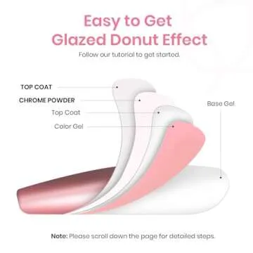 Beetles White Chrome Nail Powder for Stunning Nail Art