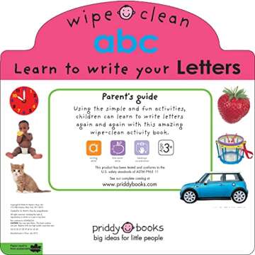 Wipe Clean: Letters (Wipe Clean Learning Books)