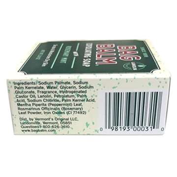 Bag Balm Exfoliating Soap - Nourishing Rosemary Mint Cleanser