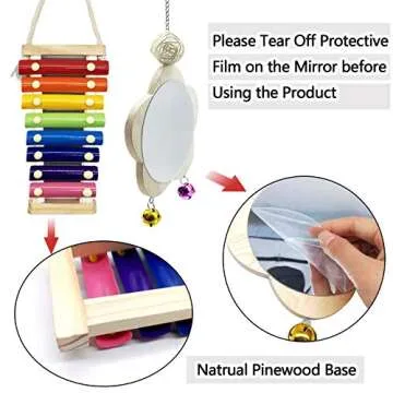 EBaokuup Chicken Toy Set for Fun and Enrichment