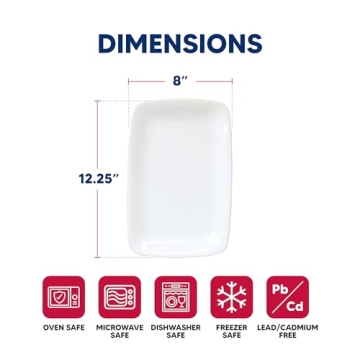Elegant HIC Kitchen Rectangular Platter for Every Meal