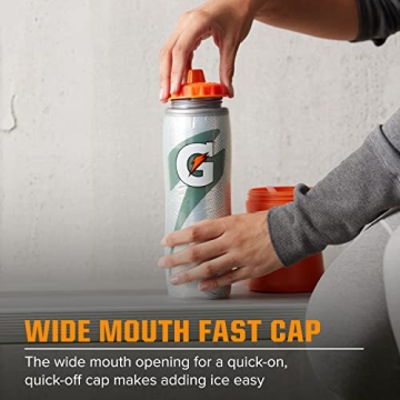 Gatorade Black 30oz Insulated Squeeze Bottle
