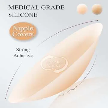 Trifabricy Nipple Covers for Seamless Comfort and Style