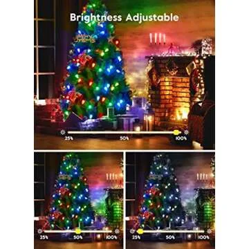 Brightown 33ft C9 Smart Christmas Lights for Outdoor Decor