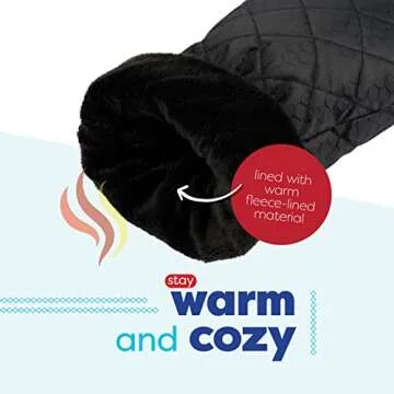 SCRUBIT Ice Scraper with Glove - Stay Warm While Scraping