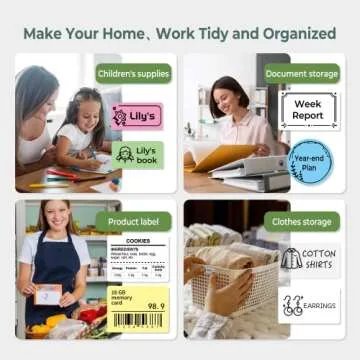 Phomemo M110 Mini Bluetooth Thermal Label Maker - Portable & Versatile