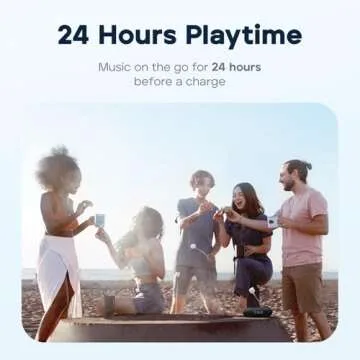 Tribit XSound Go Bluetooth Speaker with 16W Loud Sound & Deeper Bass, 24H Playtime, IPX7 Waterproof, Bluetooth 5.3 TWS Pairing Portable Wireless Speaker for Home, Outdoor (2024 Upgraded)