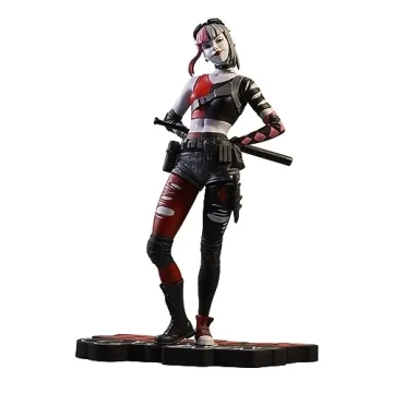McFarlane Toys - DC Direct Harley Quinn by Simone Di Meo (Harley Quinn: Red White & Black) Resin Sta...