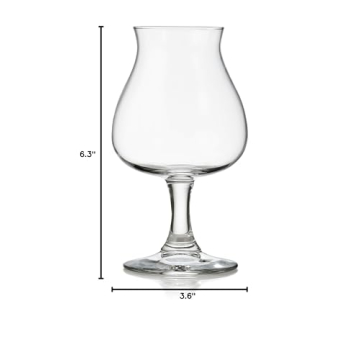 Libbey AnDer Premium Beer Glasses Set of 4 - 13.75 oz