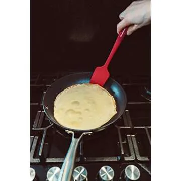KITCHENLOVE 600°F Heat Resistant Silicone Spatula Set