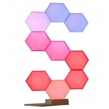 Yescom Smart Hexagon LED Light Panels for Home Decor