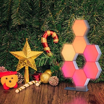 Yescom Smart Hexagon LED Light Panels for Home Decor