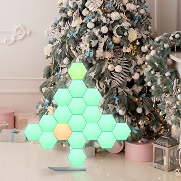Yescom Smart Hexagon LED Light Panels for Home Decor