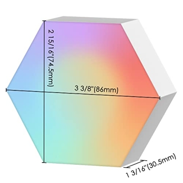 Yescom Smart Hexagon LED Light Panels for Home Decor
