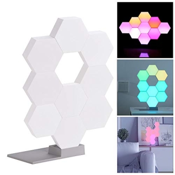 Yescom Smart Hexagon LED Light Panels for Home Decor