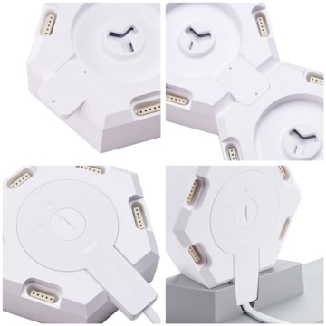 Yescom Smart Hexagon LED Light Panels for Home Decor