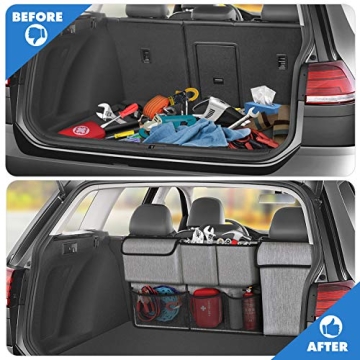 FINPAC Car Trunk Organizer: Large Capacity Storage Solution