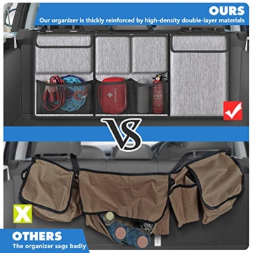 FINPAC Car Trunk Organizer: Large Capacity Storage Solution