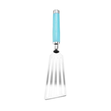 KitchenAid Gourmet Stainless Steel Flex Turner, One Size, Aqua Sky