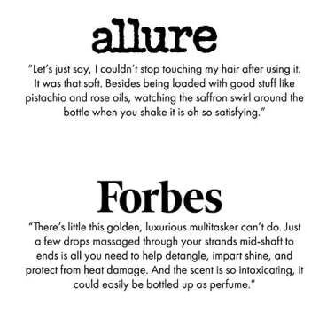 Joon Saffron Hair Elixir Pistachio + Rose Hair Oil, 1.11 Fl. Oz.