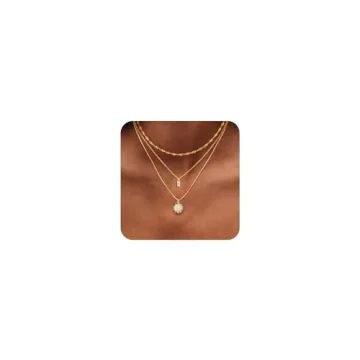 Exquisite Gold Necklace Set for Women - Dainty Layered Necklaces in 14K Gold