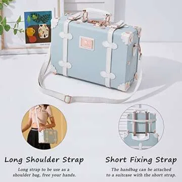 Unitravel Vintage 3 Piece Luggage Set for Stylish Travel