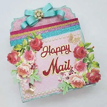 KSCRAFT Large Tag with Loaded Bag Metal Cutting Dies Stencils for DIY Scrapbooking/Photo Album Decorative Embossing DIY Paper Cards