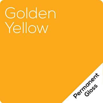 Gold Oracal 651 Vinyl PinStriping, Pinstripes Tape for Autos, Bikes, Boats - Decals, Stickers, Striping, Pinstripes (50 Sheets, Golden Yellow)