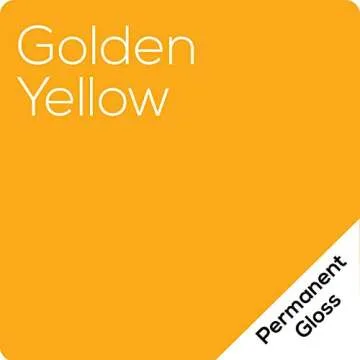 Gold Oracal 651 Vinyl PinStriping, Pinstripes Tape for Autos, Bikes, Boats - Decals, Stickers, Striping, Pinstripes (50 Sheets, Golden Yellow)