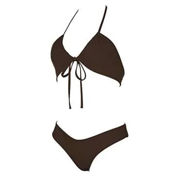 Sexy RUUHEE Women Brazilian Bikini Set for Beach Fun