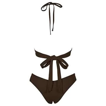 Sexy RUUHEE Women Brazilian Bikini Set for Beach Fun
