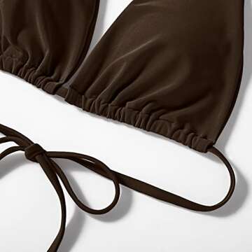 Sexy RUUHEE Women Brazilian Bikini Set for Beach Fun