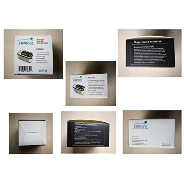 Innovo Deluxe iP900AP Fingertip Pulse Oximeter Blood Oxygen Saturation Monitor with Alarm, Plethysmograph and Perfusion Index