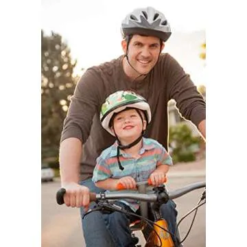 Kids Ride Tyketoter The Original Front-Mount Child Bike Seat - Portable Tool-Free Quick-Release Attachment for Age 2-5
