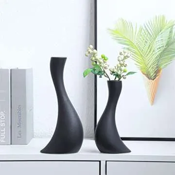 Stylish Ceramic Vase Set for Modern Home Décor