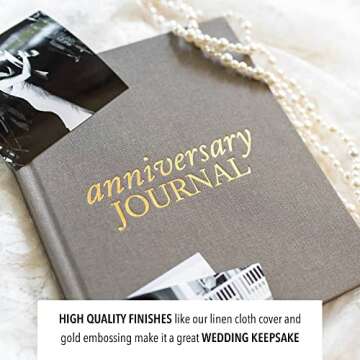 Wedding Anniversary Journal for Couples - Memory Keepsake