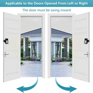 KIMILAR 2024 Upgrade Anti-Theft Video Doorbell Mount, Not Block Doorbell Motion Sensor, Adjustable No-Drill Mounting Bracket Wedge Holder Accessories for Home Rentals Office Room