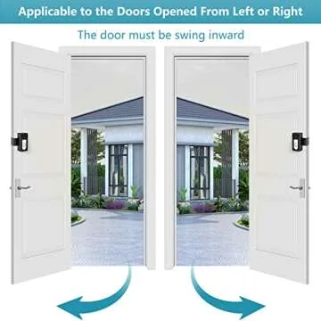 KIMILAR 2024 Upgrade Anti-Theft Video Doorbell Mount, Not Block Doorbell Motion Sensor, Adjustable No-Drill Mounting Bracket Wedge Holder Accessories for Home Rentals Office Room