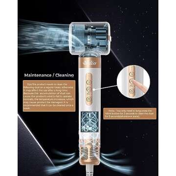 Yitrust 7-in-1 Hair Dryer Brush for Fast, Gorgeous Styling