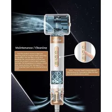 Yitrust 7-in-1 Hair Dryer Brush for Fast, Gorgeous Styling