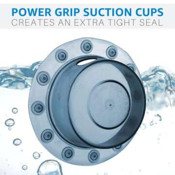 SlipX Solutions Bottomless Bath | Overflow Drain Cover for Tub | Best Gifts for Mom, Spa & Bath Acce...