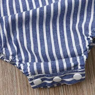 Floral Jumpsuit Romper with Headband for Baby Girls