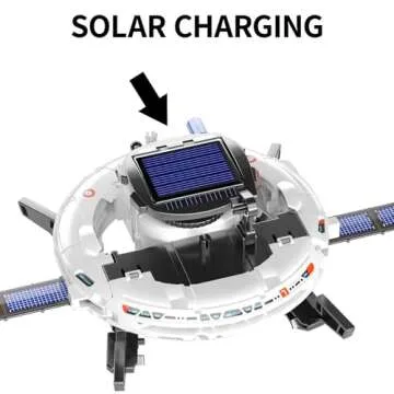 Innovative 6-in-1 Solar Robot Space Toys for Kids