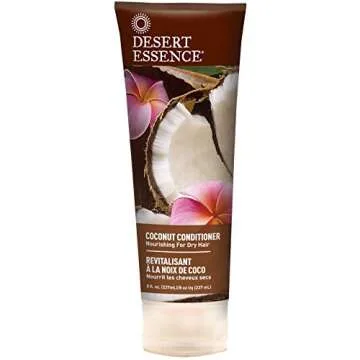 Desert Essence Coconut Shampoo & Conditioner Duo - Nourishing Hair Care